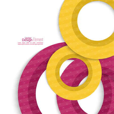 Creative abstract circle pattern. Polygonal mosaic  background. cover colorful, vibrant. For packaging, fabric, websites, printing, booklet, flyer, banner, mobile app, annual report templateのイラスト素材