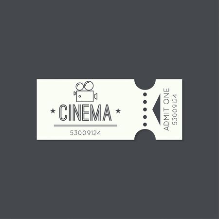 Entry ticket, old vintage styleのイラスト素材