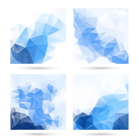 Abstract  background with polygonal elements. のイラスト素材