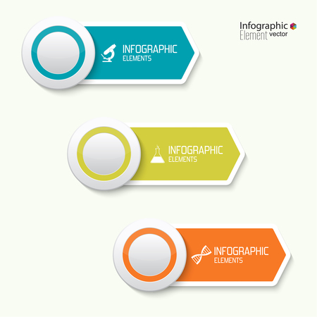 Comparative chart with banner for presentation, informative forms. Option. Infographic for  annual report, statistics, infochart, advertising, web button, explanation. Process step by step. analyzeのイラスト素材