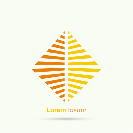 abstract geometric  figures. for media, mobile, public groups, alliances, environmental, mutual aid associations and other social welfare agencies. Logoのイラスト素材