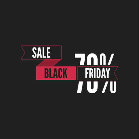 Black Friday  final, big sale. Total discounts. Markdown cheap. Template for Banner or poster, pricetag, tag. Black Friday sale inscription design. Vector illustrationのイラスト素材