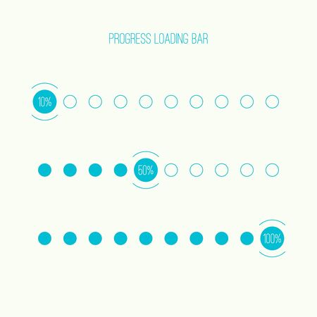 Round loader barのイラスト素材