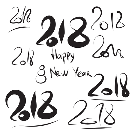 Set hand drawn. Vector illustration.のイラスト素材