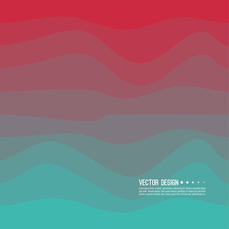 Distorted wave colorful texture.のイラスト素材