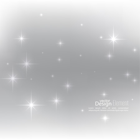 Vector illustration with festive flares.のイラスト素材