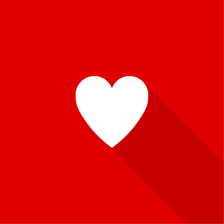 Abstract background with red heart.のイラスト素材