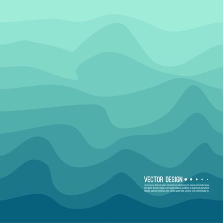 Distorted wave colorful texture.のイラスト素材