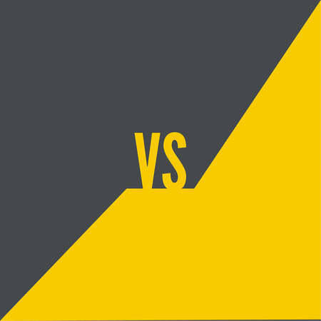 VS Vector Letters Illustration icon.のイラスト素材