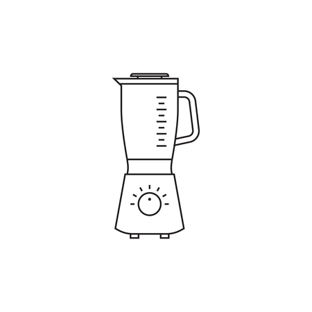 Kitchen appliance blender. Vector iconのイラスト素材
