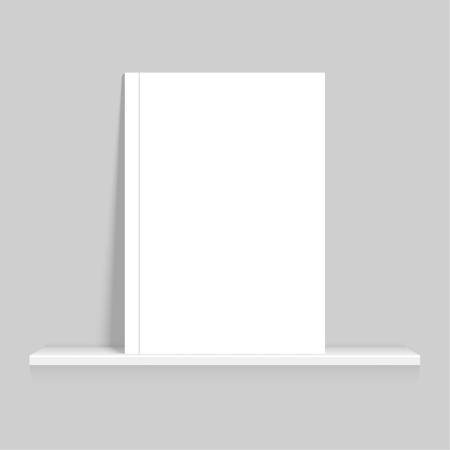 Mock up of  empty book.のイラスト素材
