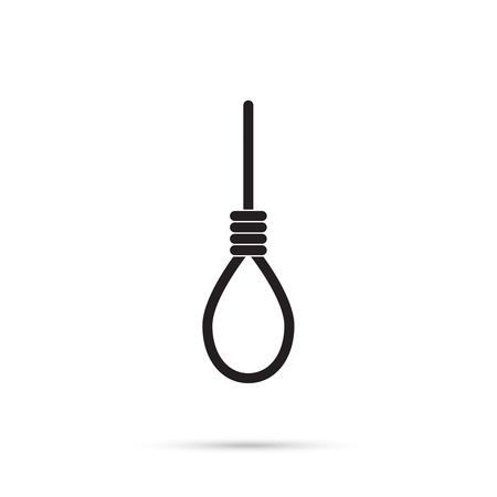 Rope with a loop.のイラスト素材