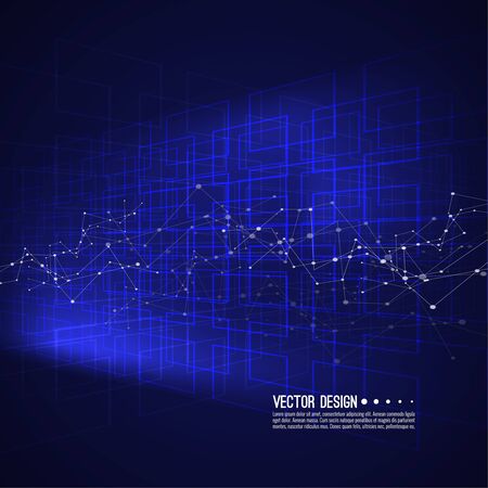 Vector abstract background.のイラスト素材