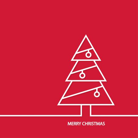 Vector christmas treeのイラスト素材