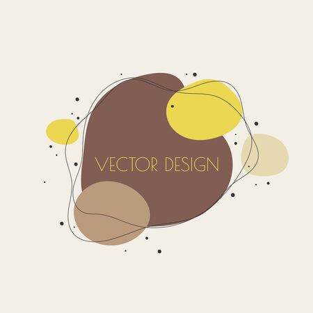 Liquid organic color formのイラスト素材