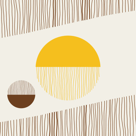 Modern abstract art.