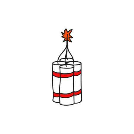 Doodle tnt icon.