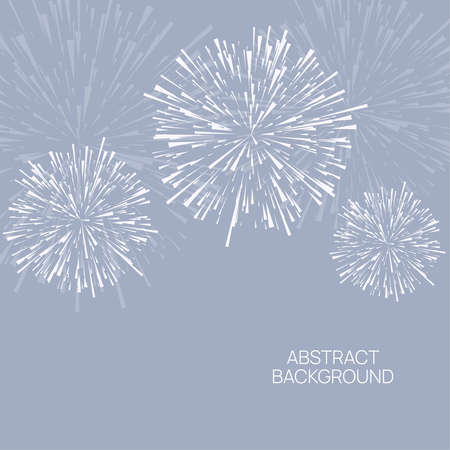 Vector firework designのイラスト素材