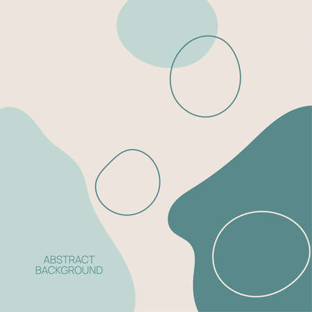 Vector illustration in pastel colors.のイラスト素材