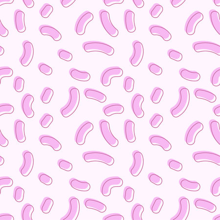 candy seamless pattern.のイラスト素材