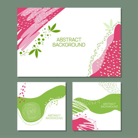 Trendy abstract backgroundのイラスト素材