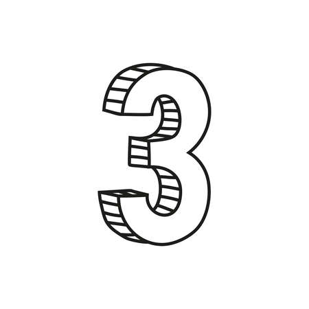 Hand drawn figureのイラスト素材