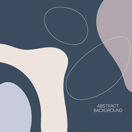 Vector illustration in pastel colors.のイラスト素材