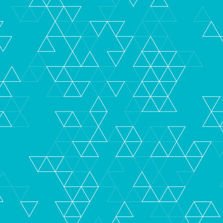 Vector pattern of triangles.