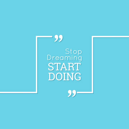 Vector inspirational quote.のイラスト素材