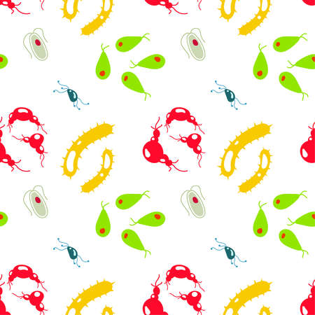 Vector seamless patternのイラスト素材