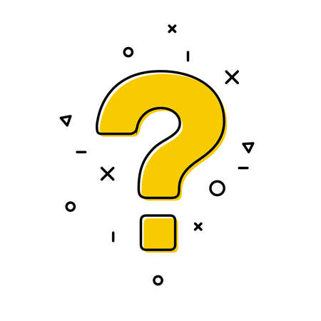 Question mark icon.のイラスト素材