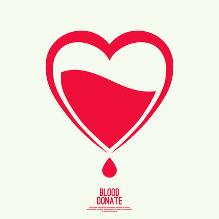 Vector icon of red heartのイラスト素材