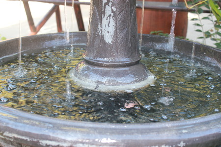 close up of a fountainの写真素材