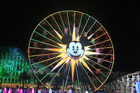 World of color disney california adventureのeditorial素材