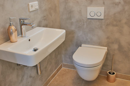 Guests WCの写真素材