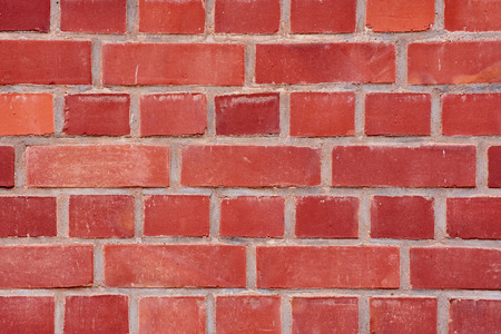 red brickstone wall as picture background, full size with copy spaceの写真素材