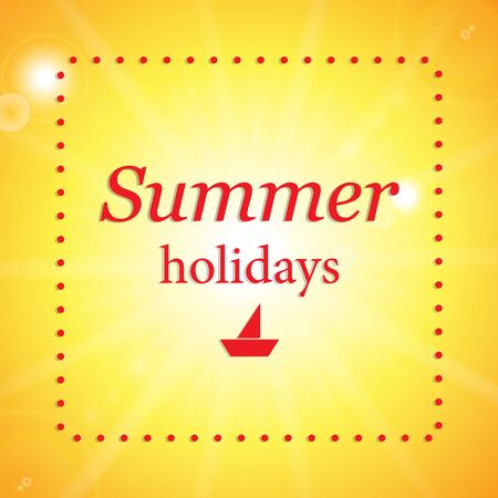 summer designのイラスト素材