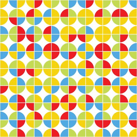 Pattern of circles.Abstract geometricのイラスト素材