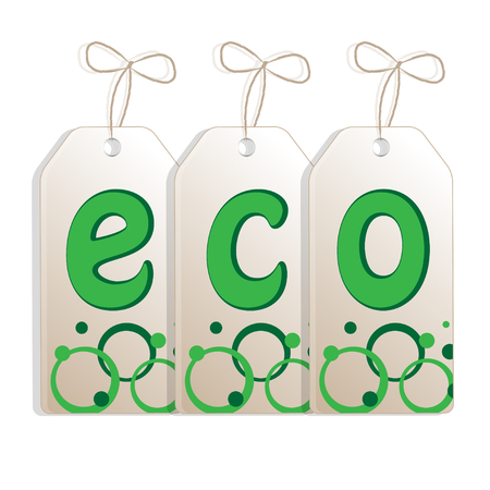 banner on the theme of ecologyのイラスト素材