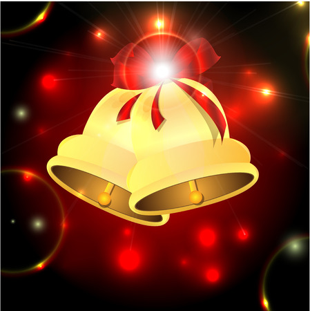 christmas background with christmas decorationsのイラスト素材