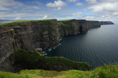 The Cliffs of Moher in the republic of Ireland.