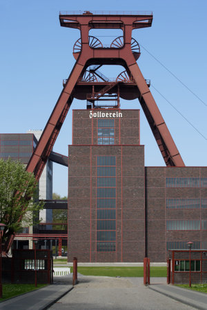 The Zollverein in Essen, once Europes biggest colliery, closed in 1986.