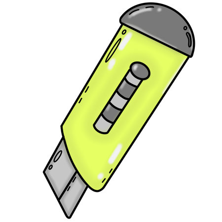 Pencil sharpener icon. Vector illustration of a pencil sharpener.のイラスト素材