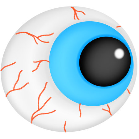 Eyes On Orange Background. Halloween Conceptのイラスト素材
