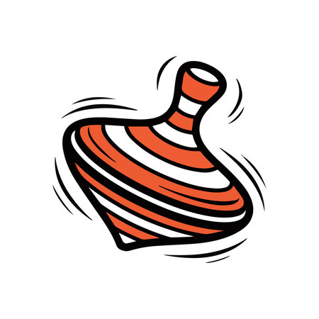 Vector hand drawn doodle illustration of a ball in the shape of a heartのイラスト素材