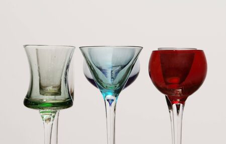 6 colored snaps glassesの写真素材