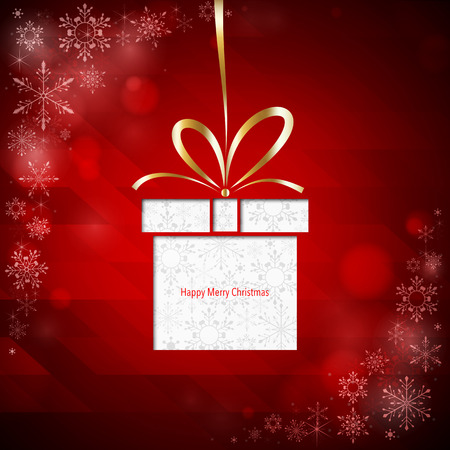 Christmas background with gift boxのイラスト素材