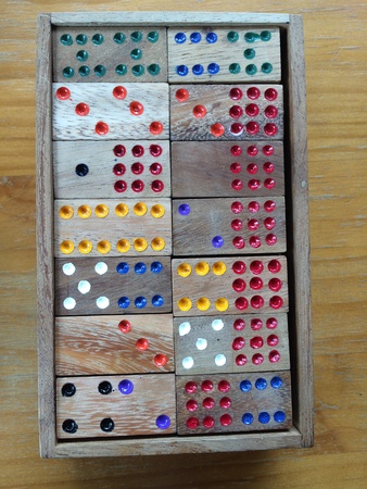 Wooden domino blocksの素材