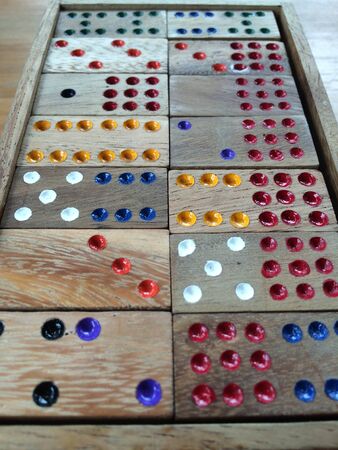 Wooden domino blocksの素材