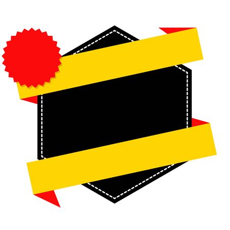 Geometric vibrant banner designのイラスト素材